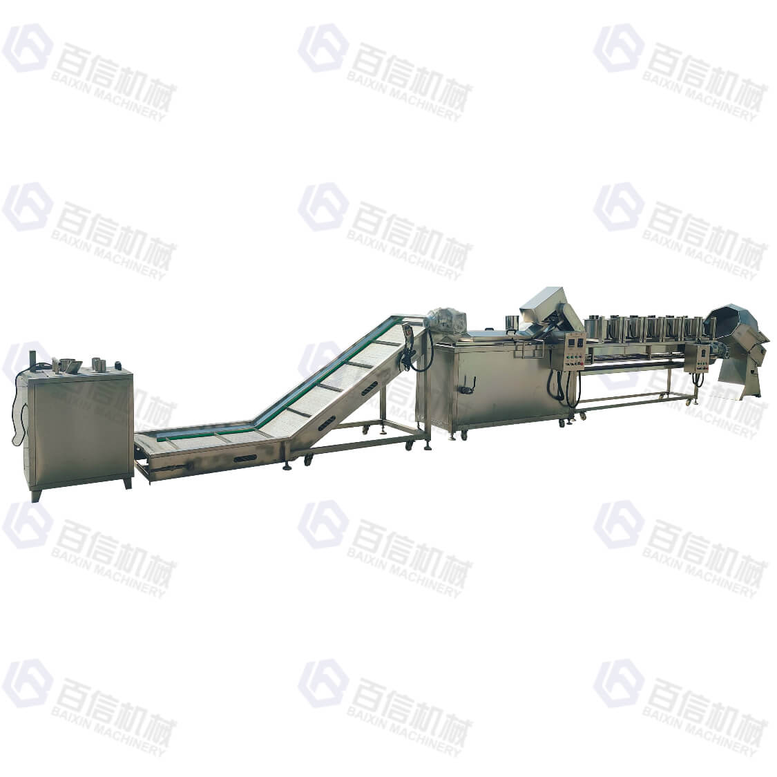 Full Automatic Potato Chips Production Line